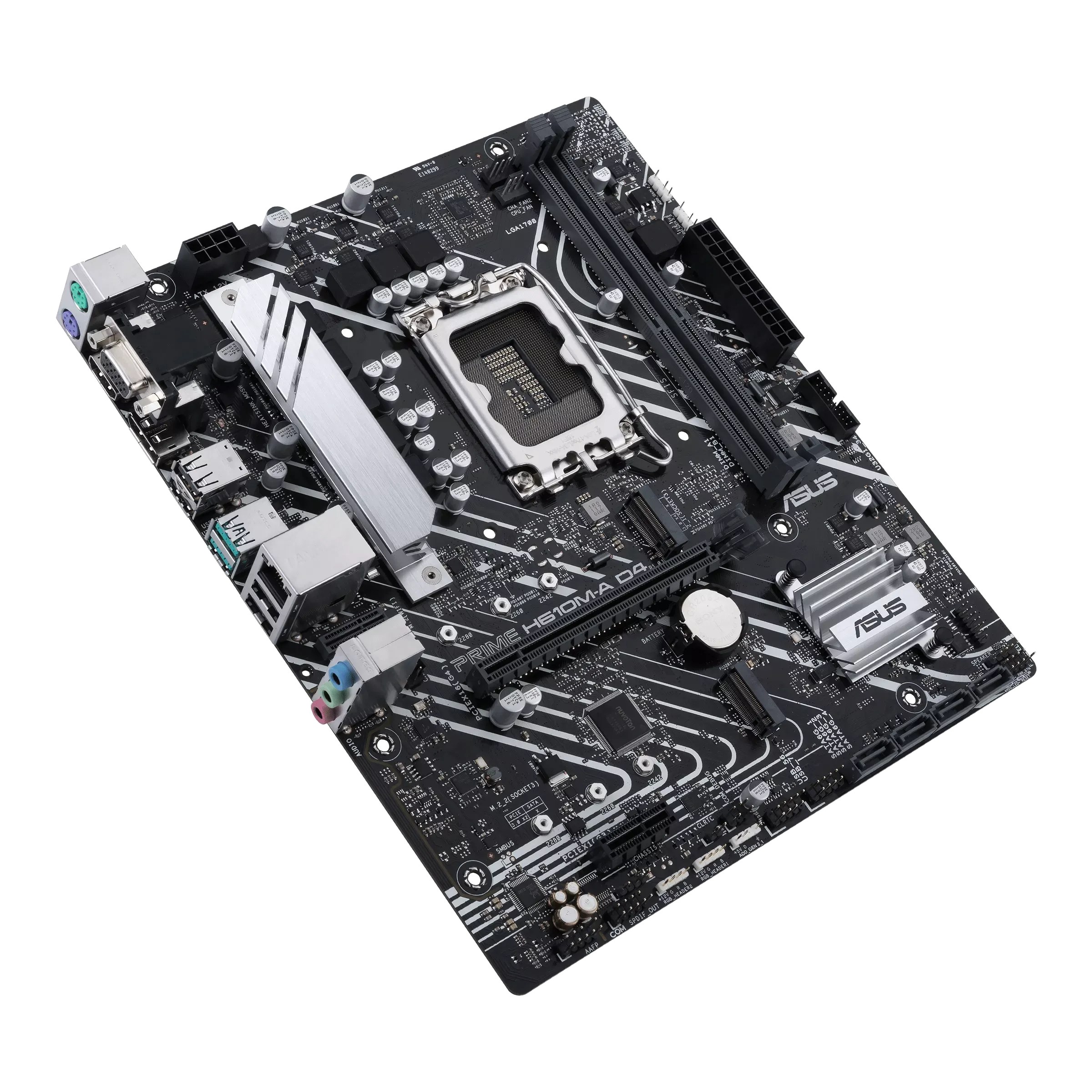 تصویر مادربرد PRIME H610M-A D4 مناسب پردازنده نسل ۱۴